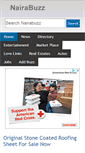 Mobile Screenshot of nairabuzz.com